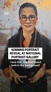 “It’s just beyond a dream come true” ❤️ Portrait Artist of the Year — Stream now on ABC iview. | ABC Australia