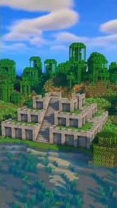 ⛩️make a Aztec temple in 😍💯minecraft 🔥