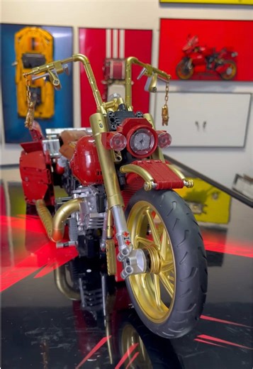 1:5 Static 2025 New Motorcycle Building Blocks, Collectible Display Kit for Motorcycle Fans#buildingblocks #buildingtoys #motorcycle #version #motorcycles
