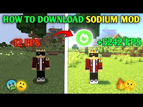 How to Download Sodium Mod For Minecraft Java edition And Tlauncher || 1.21.8 Latest Version 🔥