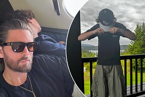 Scott Disick shares rare new photo of his and Kourtney Kardashian’s 14-year-old son Mason