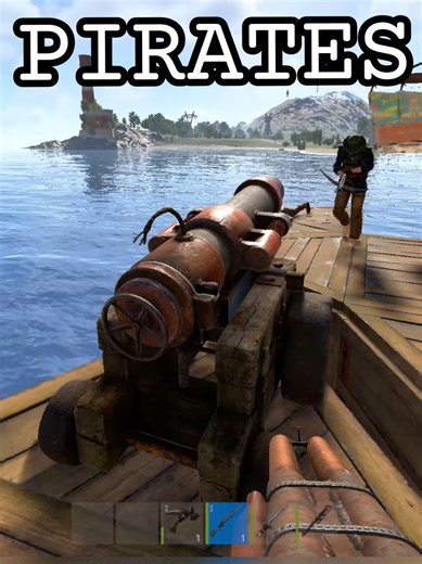 Defending My Boat Against Pirates in Rust