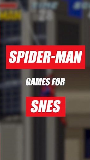All Spider-Man Games on SNES (Super Famicom)