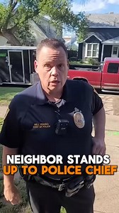 A neighbor clashes with the chief over property lines | Marvi Glow