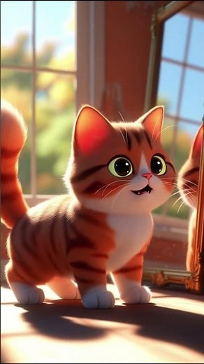 Angry Cat Loses His Temper #3dcartoon #animatedshort #catanimation #emotionalstory #3danimationfilm