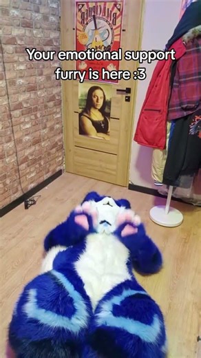 Wanna cuddle? #furry #cosplay #costume #fursuit
