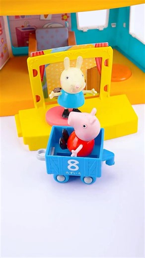 Peppa Pig Rebecca Rabbit Satisfying With Unboxing & Review ASMR Videos #toys