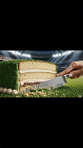 Hyperrealistic cake... #cricket #cake #realorcake #ai
