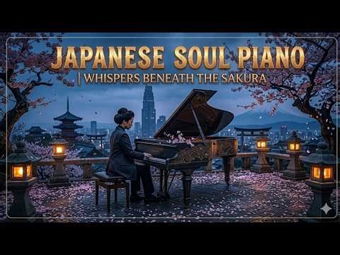Japanese Soul Piano | Whispers Beneath the Sakura