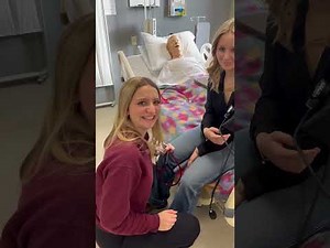 Vital Signs with a CNA student