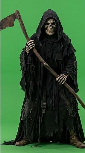 Grim Reaper Green Screen VFX | Death Devil Smoke Entry Transformation Overlay Effect Video Shorts