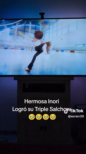 Inori y su Triple Salchow en Medalist