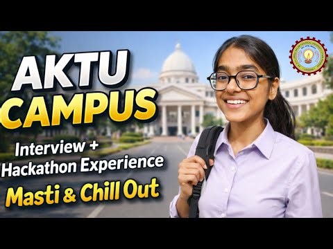 AKTU Campus Vlog 😍 | Interview + Hackathon Experience | Full Masti
