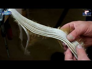 Cutting cross cut nutria zonker strips diy