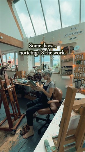Nobody Tells You This About Being Creative creativeprocess #artistlife #creativity #artist #slowlife