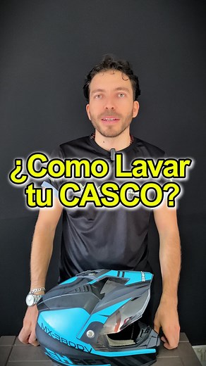 Cómo limpiar tu casco correctamente y evitar errores