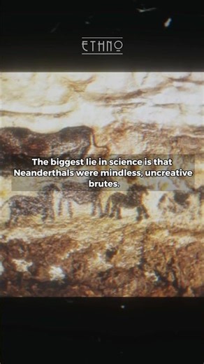The Smartest Cavemen Were NEVER Actually Human 🧠⏳ #ancienthistory #paleontology