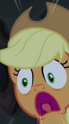 Rainbow Dash and applejack - (Screaming)