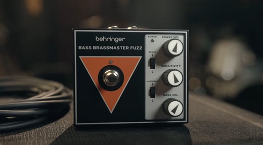 Behringer Bass Brassmaster Fuzz: Aggressive Sounds With a Lot of Fun! - gearnews.com
