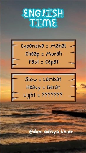 Adjective|Kata Sifat Bahasa Inggris - Mr. D