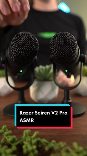 Razer Seiren V2 Pro ASMR Mic Showcase