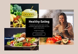 Eating a healthy diet - Html Code Example by Nicepage