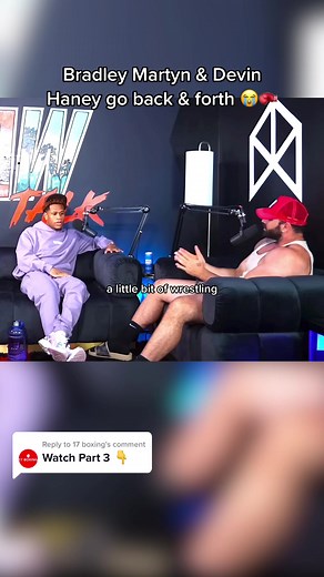 Replying to @17 boxing Brad swears he could take Devin Haney 😭 #boxing #bradleymartyn #devinhaney #davisvsgarcia