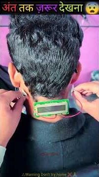 BAAL KAATNE Gaya Tha GANGSTER! ✂️ Phir Jo Hua.. 😱 #Shorts