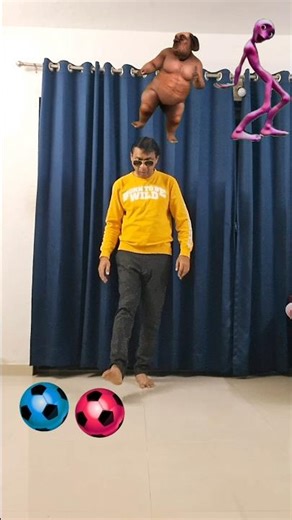 Fatty dog, domi tu cosita alien, dancing frog & jocker - cute brothers magical vfx 😛😀