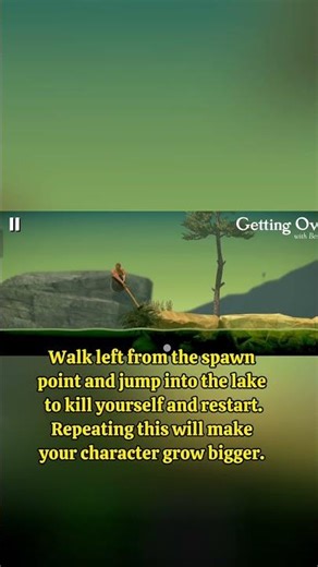 Guide to hidden menus in Getting Over It#modmantap #gettingoverit#mod#fyp#HiddenMenusInGettingOverIt