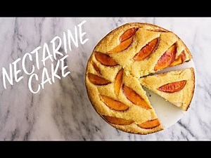 Homemade Nectarine Cake