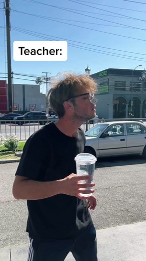 When you see your teachers outside of school 😂