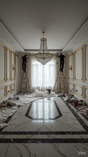 Dream Luxury Dining Room Interior #beforeafter #homeimprovement #design #opulentinteriors #home