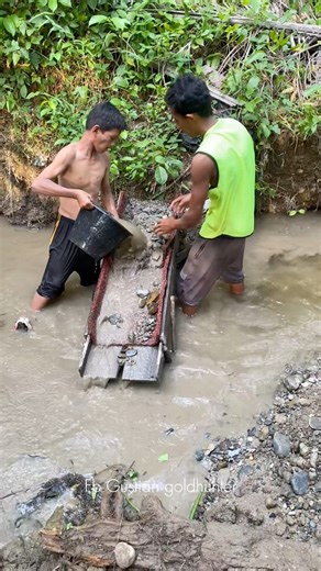 21K views · 266 reactions | traditional process of searching for hundreds to millions of gold grains in rivers #goldprospecting #goldprospector #goldhunter #goldhunting #goldpanning #goldsearch #goldhunting #golddrush #goldtrap | Gustian Goldhunter | Facebook
