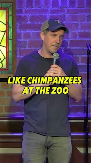 We're just two animals in the relationship #shorts #standupcomedy #peoplewatching