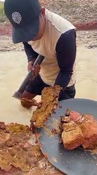 Modern Gold Mining Process #goldmine