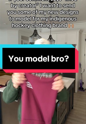 Modeling New Designs for Indigenous Hockey Apparel