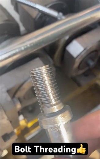 Dangerous but effective, threading bolts made easy😎