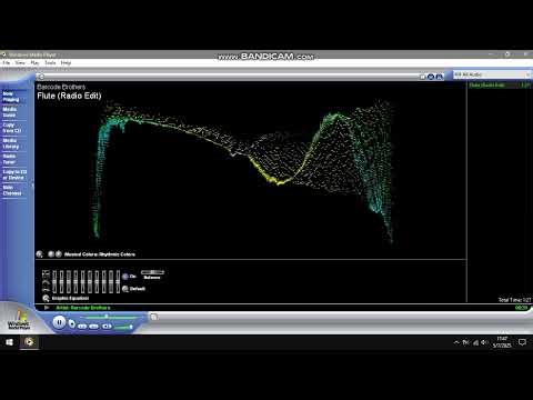 musical color visualizations windows media player 11
