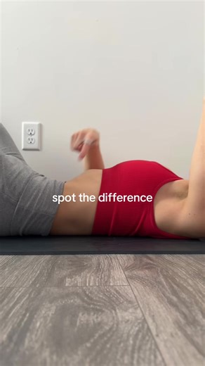proper breathing and form is essential to fix that rib flare‼️ if your stomach looks like this, these are some things we can work on in 2026💖‼️ ##ribs##posture##abs##workoutroutine##everybodymakesmistakes