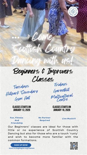 Reset 💛 Recalibrate 💛 Dance Scottish 💛 Scottish country dancing is not about perfection. It is about moving together, feeling better, and finding moments of joy through music, movement, and connection. ✨ Bring a friend, share the joy, and start your year the Scottish Country Dancing way. Dancing, music, and friendship await! ✨ More details: www.rscdsglasgow.org 🎥 Reel footage: RSCDS Glasgow Summer Workshop 2025 🎶 Music: Billy Gray 🩰🪗🥁🎶✨ #RSCDSGlasgow #rscdsglasgowbranchdance #rscds #Dan