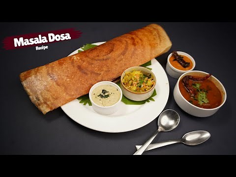 Masala Dosa Recipe | How to Make Masala Dosa | Taste of South India