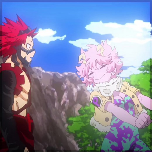 Mina Ashido and Eijiro Kirishima Animation