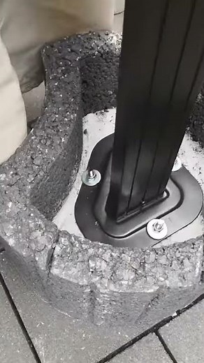 Pavillon Befestigung