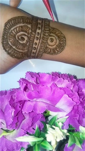 Easy mehandi designs ✨✨#youtubeshorts #mehandidesign