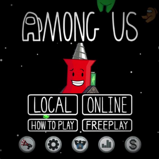 #CapCut Bfdi Was Among Us With Online #bfdi #tpot