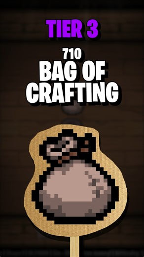 Asi funciona BAG OF CRAFTING de TAINTED CAIN #thebindingofisaac #bindingofisaac #shorts #fyp #shortsvideos | PXTU