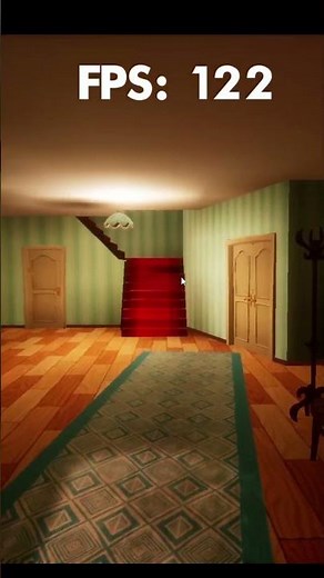 Hello Neighbor Prototype old by dynamic light #shorts #helloneighbor #old #prototype #unrealengine