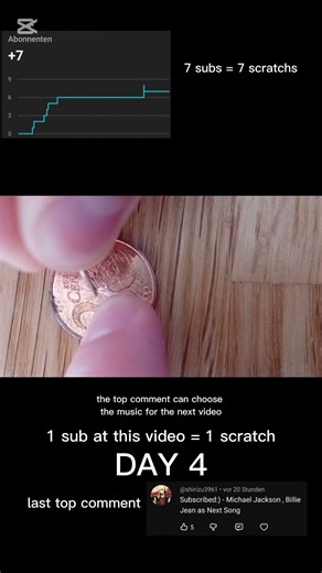Day 4 scratch a coin