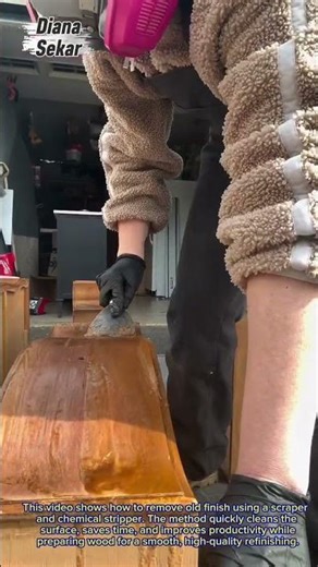 Wood Stripping & Refinishing Technique | Restore Furniture Like New